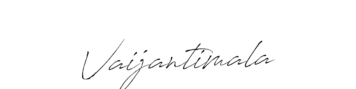 The best way (Antro_Vectra) to make a short signature is to pick only two or three words in your name. The name Vaijantimala include a total of six letters. For converting this name. Vaijantimala signature style 6 images and pictures png