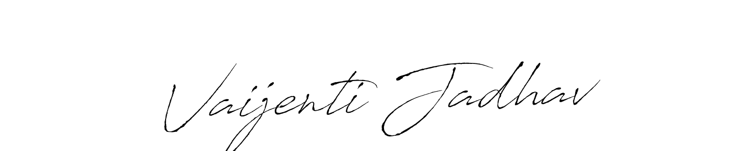 See photos of Vaijenti Jadhav official signature by Spectra . Check more albums & portfolios. Read reviews & check more about Antro_Vectra font. Vaijenti Jadhav signature style 6 images and pictures png
