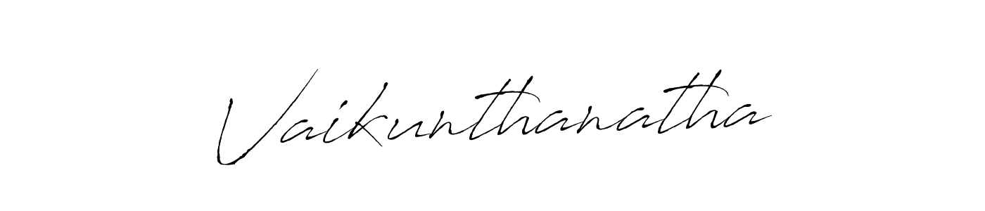 You should practise on your own different ways (Antro_Vectra) to write your name (Vaikunthanatha) in signature. don't let someone else do it for you. Vaikunthanatha signature style 6 images and pictures png