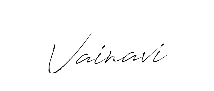 Antro_Vectra is a professional signature style that is perfect for those who want to add a touch of class to their signature. It is also a great choice for those who want to make their signature more unique. Get Vainavi name to fancy signature for free. Vainavi signature style 6 images and pictures png