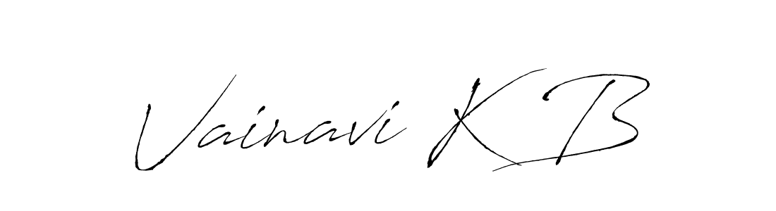 if you are searching for the best signature style for your name Vainavi K B. so please give up your signature search. here we have designed multiple signature styles  using Antro_Vectra. Vainavi K B signature style 6 images and pictures png