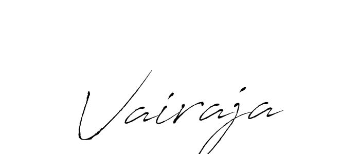 Make a beautiful signature design for name Vairaja. With this signature (Antro_Vectra) style, you can create a handwritten signature for free. Vairaja signature style 6 images and pictures png