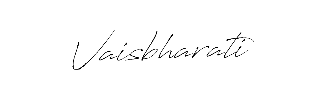 Design your own signature with our free online signature maker. With this signature software, you can create a handwritten (Antro_Vectra) signature for name Vaisbharati. Vaisbharati signature style 6 images and pictures png