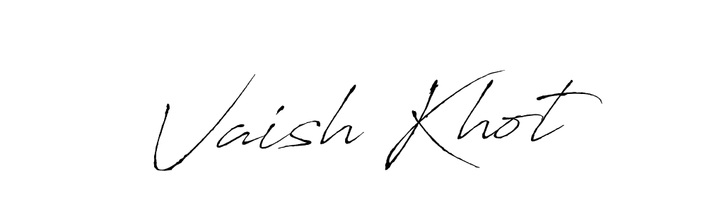 How to Draw Vaish Khot signature style? Antro_Vectra is a latest design signature styles for name Vaish Khot. Vaish Khot signature style 6 images and pictures png