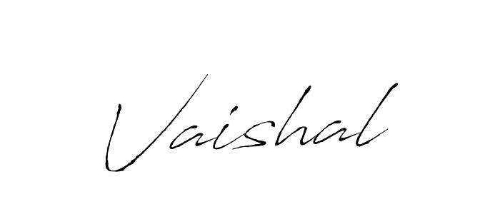 How to make Vaishal signature? Antro_Vectra is a professional autograph style. Create handwritten signature for Vaishal name. Vaishal signature style 6 images and pictures png