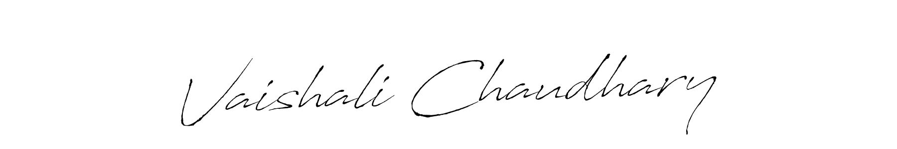 Make a short Vaishali Chaudhary signature style. Manage your documents anywhere anytime using Antro_Vectra. Create and add eSignatures, submit forms, share and send files easily. Vaishali Chaudhary signature style 6 images and pictures png