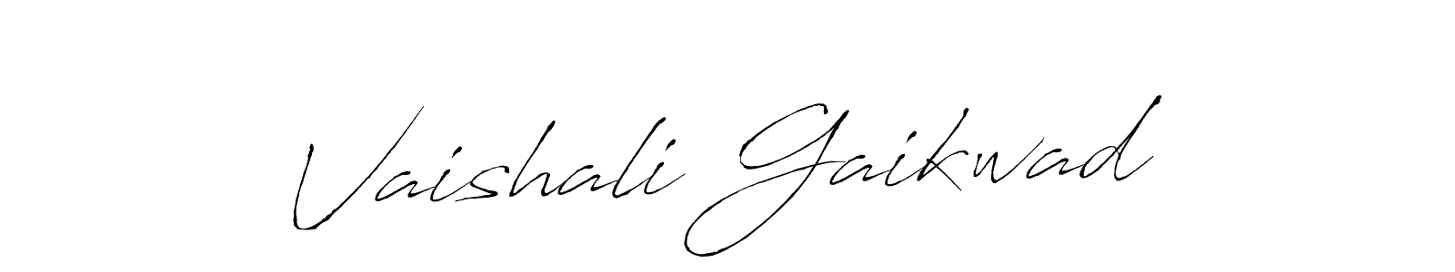 Make a short Vaishali Gaikwad signature style. Manage your documents anywhere anytime using Antro_Vectra. Create and add eSignatures, submit forms, share and send files easily. Vaishali Gaikwad signature style 6 images and pictures png