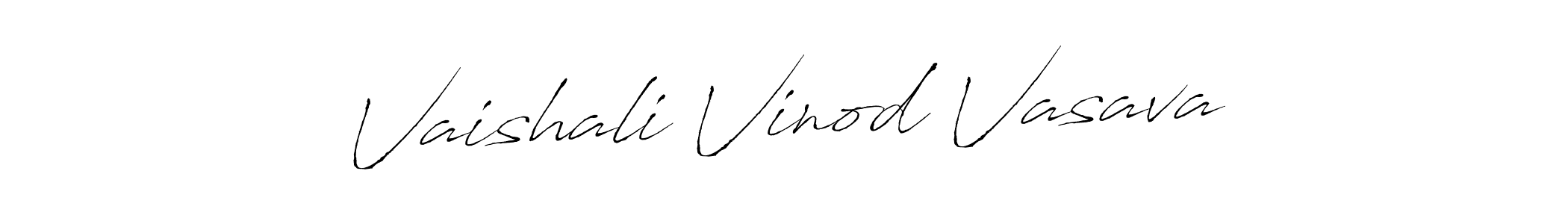 Similarly Antro_Vectra is the best handwritten signature design. Signature creator online .You can use it as an online autograph creator for name Vaishali Vinod Vasava. Vaishali Vinod Vasava signature style 6 images and pictures png