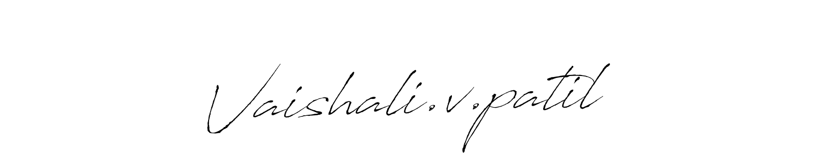 See photos of Vaishali.v.patil official signature by Spectra . Check more albums & portfolios. Read reviews & check more about Antro_Vectra font. Vaishali.v.patil signature style 6 images and pictures png