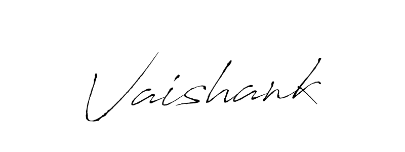 Also we have Vaishank name is the best signature style. Create professional handwritten signature collection using Antro_Vectra autograph style. Vaishank signature style 6 images and pictures png