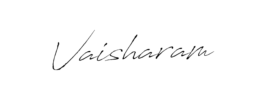 Make a beautiful signature design for name Vaisharam. Use this online signature maker to create a handwritten signature for free. Vaisharam signature style 6 images and pictures png