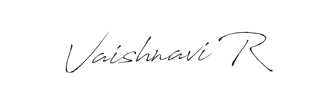 Also You can easily find your signature by using the search form. We will create Vaishnavi R name handwritten signature images for you free of cost using Antro_Vectra sign style. Vaishnavi R signature style 6 images and pictures png