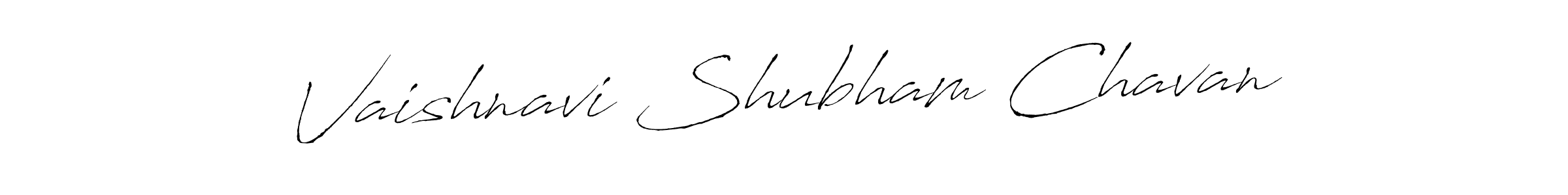 Also we have Vaishnavi Shubham Chavan name is the best signature style. Create professional handwritten signature collection using Antro_Vectra autograph style. Vaishnavi Shubham Chavan signature style 6 images and pictures png