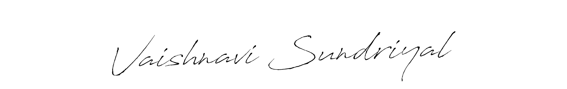 Use a signature maker to create a handwritten signature online. With this signature software, you can design (Antro_Vectra) your own signature for name Vaishnavi Sundriyal. Vaishnavi Sundriyal signature style 6 images and pictures png