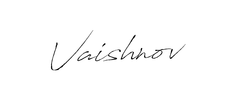 How to make Vaishnov signature? Antro_Vectra is a professional autograph style. Create handwritten signature for Vaishnov name. Vaishnov signature style 6 images and pictures png