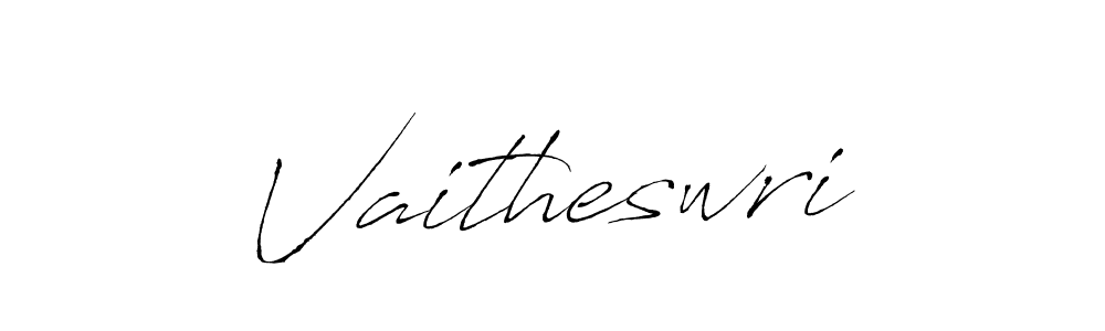 Design your own signature with our free online signature maker. With this signature software, you can create a handwritten (Antro_Vectra) signature for name Vaitheswri. Vaitheswri signature style 6 images and pictures png