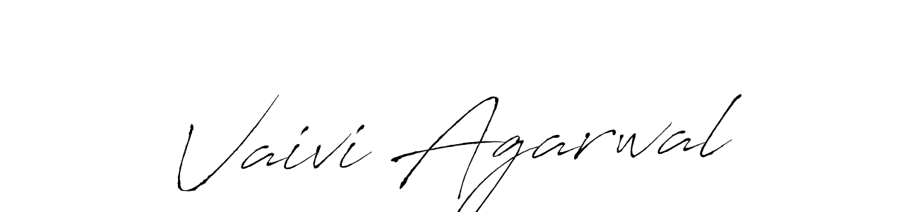 Use a signature maker to create a handwritten signature online. With this signature software, you can design (Antro_Vectra) your own signature for name Vaivi Agarwal. Vaivi Agarwal signature style 6 images and pictures png