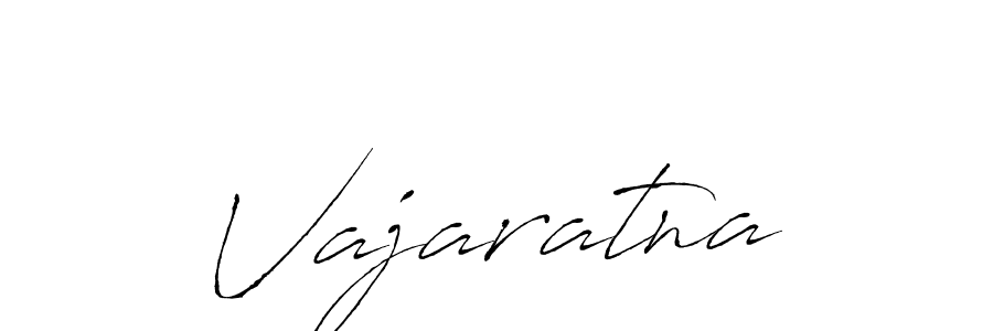 Vajaratna stylish signature style. Best Handwritten Sign (Antro_Vectra) for my name. Handwritten Signature Collection Ideas for my name Vajaratna. Vajaratna signature style 6 images and pictures png