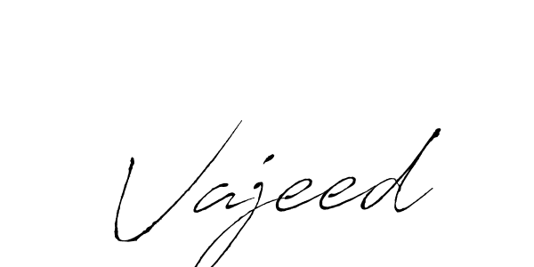 Also we have Vajeed name is the best signature style. Create professional handwritten signature collection using Antro_Vectra autograph style. Vajeed signature style 6 images and pictures png