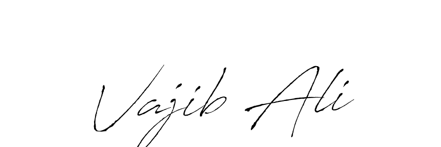 Also we have Vajib Ali name is the best signature style. Create professional handwritten signature collection using Antro_Vectra autograph style. Vajib Ali signature style 6 images and pictures png