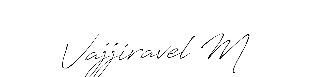 The best way (Antro_Vectra) to make a short signature is to pick only two or three words in your name. The name Vajjiravel M include a total of six letters. For converting this name. Vajjiravel M signature style 6 images and pictures png