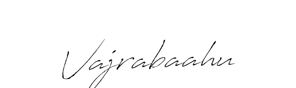 Vajrabaahu stylish signature style. Best Handwritten Sign (Antro_Vectra) for my name. Handwritten Signature Collection Ideas for my name Vajrabaahu. Vajrabaahu signature style 6 images and pictures png