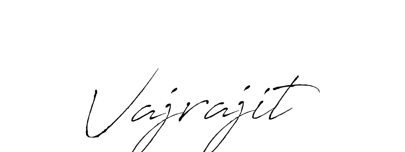 Design your own signature with our free online signature maker. With this signature software, you can create a handwritten (Antro_Vectra) signature for name Vajrajit. Vajrajit signature style 6 images and pictures png