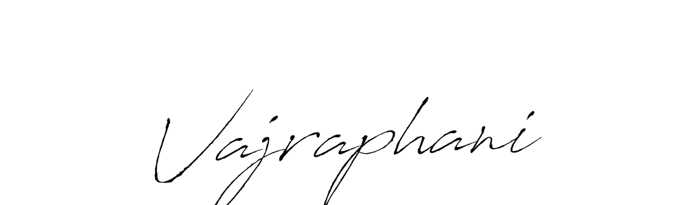 Make a beautiful signature design for name Vajraphani. With this signature (Antro_Vectra) style, you can create a handwritten signature for free. Vajraphani signature style 6 images and pictures png
