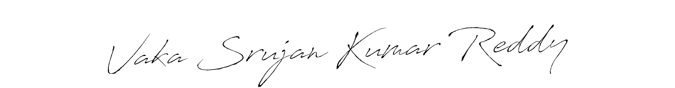 See photos of Vaka Srujan Kumar Reddy official signature by Spectra . Check more albums & portfolios. Read reviews & check more about Antro_Vectra font. Vaka Srujan Kumar Reddy signature style 6 images and pictures png