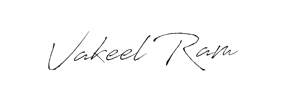 Make a beautiful signature design for name Vakeel Ram. Use this online signature maker to create a handwritten signature for free. Vakeel Ram signature style 6 images and pictures png