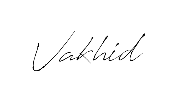 Make a beautiful signature design for name Vakhid. Use this online signature maker to create a handwritten signature for free. Vakhid signature style 6 images and pictures png