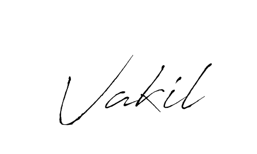 How to make Vakil name signature. Use Antro_Vectra style for creating short signs online. This is the latest handwritten sign. Vakil signature style 6 images and pictures png