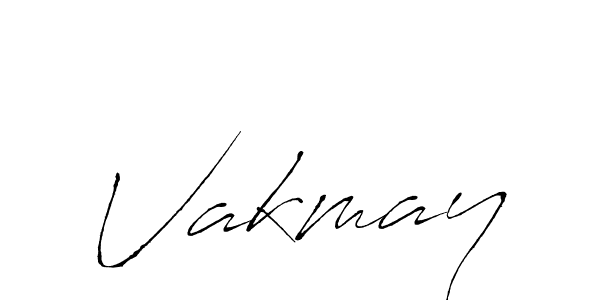 Also we have Vakmay name is the best signature style. Create professional handwritten signature collection using Antro_Vectra autograph style. Vakmay signature style 6 images and pictures png