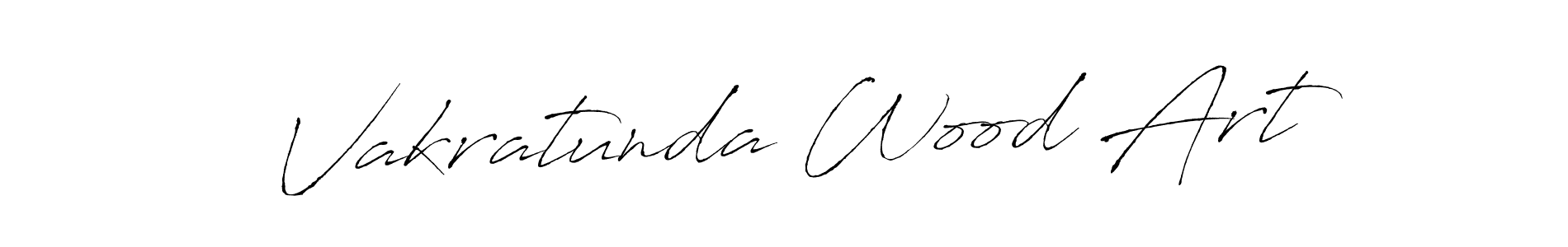 Similarly Antro_Vectra is the best handwritten signature design. Signature creator online .You can use it as an online autograph creator for name Vakratunda Wood Art. Vakratunda Wood Art signature style 6 images and pictures png