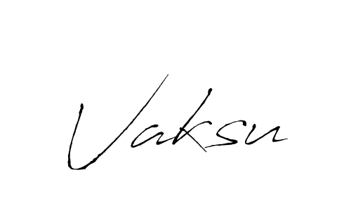 Create a beautiful signature design for name Vaksu. With this signature (Antro_Vectra) fonts, you can make a handwritten signature for free. Vaksu signature style 6 images and pictures png