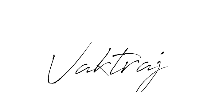Create a beautiful signature design for name Vaktraj. With this signature (Antro_Vectra) fonts, you can make a handwritten signature for free. Vaktraj signature style 6 images and pictures png