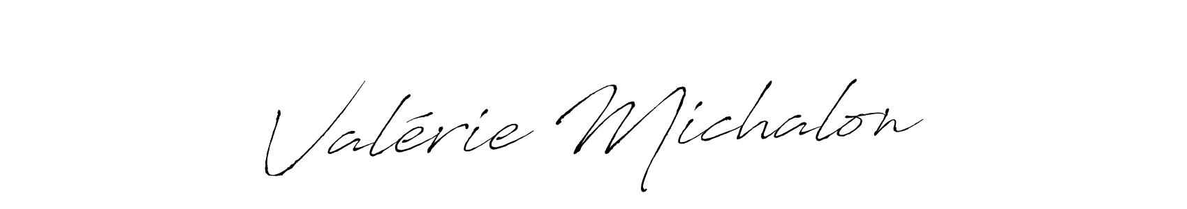 Antro_Vectra is a professional signature style that is perfect for those who want to add a touch of class to their signature. It is also a great choice for those who want to make their signature more unique. Get Valérie Michalon name to fancy signature for free. Valérie Michalon signature style 6 images and pictures png