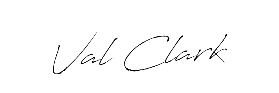 How to make Val Clark name signature. Use Antro_Vectra style for creating short signs online. This is the latest handwritten sign. Val Clark signature style 6 images and pictures png