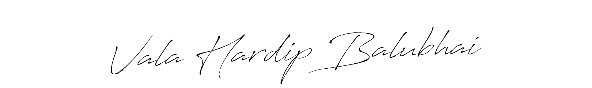 Make a beautiful signature design for name Vala Hardip Balubhai. Use this online signature maker to create a handwritten signature for free. Vala Hardip Balubhai signature style 6 images and pictures png