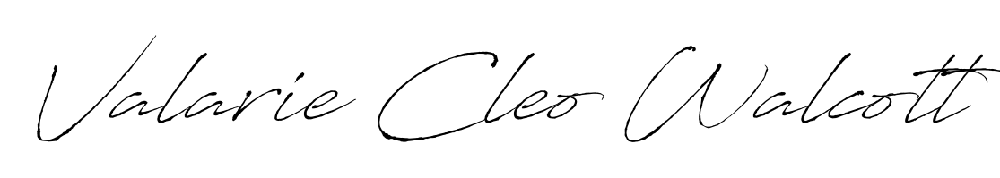 A classic penmanship look for Valarie Cleo Walcott. The Antro_Vectra font brings timeless elegance and confidence to every signed document. Valarie Cleo Walcott signature style 6 images and pictures png