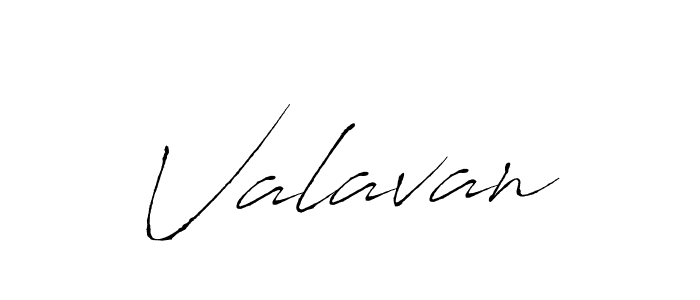 How to make Valavan signature? Antro_Vectra is a professional autograph style. Create handwritten signature for Valavan name. Valavan signature style 6 images and pictures png