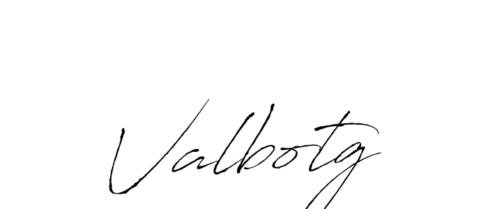 Valbotg stylish signature style. Best Handwritten Sign (Antro_Vectra) for my name. Handwritten Signature Collection Ideas for my name Valbotg. Valbotg signature style 6 images and pictures png