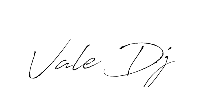 Create a beautiful signature design for name Vale Dj. With this signature (Antro_Vectra) fonts, you can make a handwritten signature for free. Vale Dj signature style 6 images and pictures png