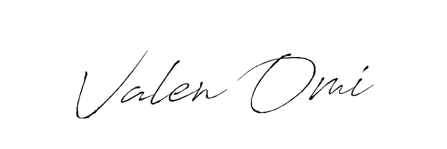 The best way (Antro_Vectra) to make a short signature is to pick only two or three words in your name. The name Valen Omi include a total of six letters. For converting this name. Valen Omi signature style 6 images and pictures png