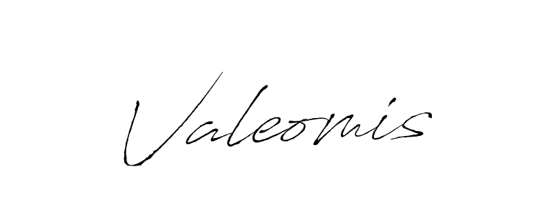 Valeomis stylish signature style. Best Handwritten Sign (Antro_Vectra) for my name. Handwritten Signature Collection Ideas for my name Valeomis. Valeomis signature style 6 images and pictures png