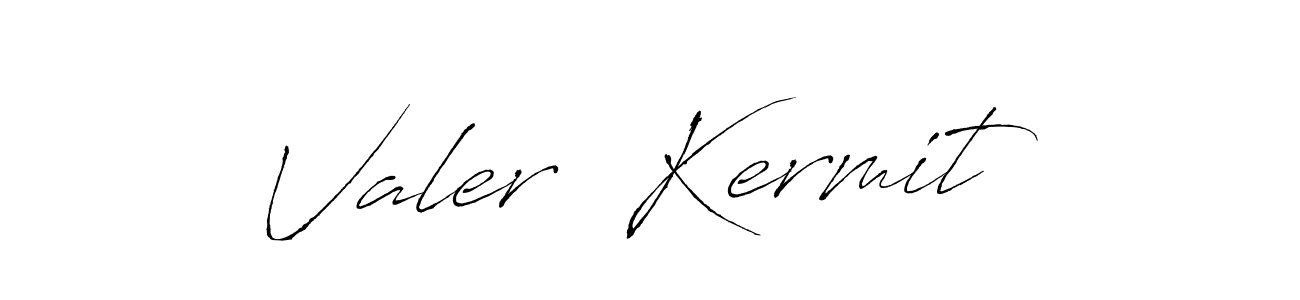 How to make Valer  Kermit signature? Antro_Vectra is a professional autograph style. Create handwritten signature for Valer  Kermit name. Valer  Kermit signature style 6 images and pictures png