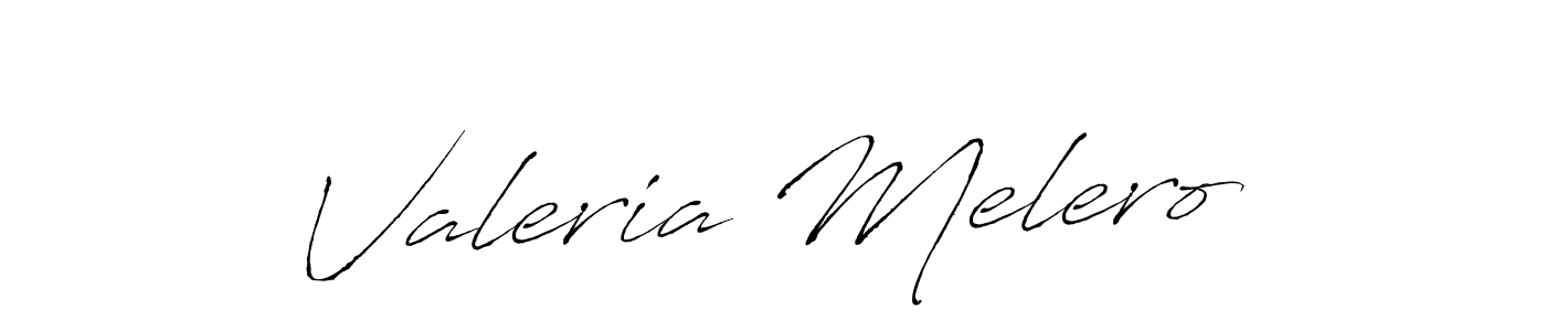 Valeria Melero stylish signature style. Best Handwritten Sign (Antro_Vectra) for my name. Handwritten Signature Collection Ideas for my name Valeria Melero. Valeria Melero signature style 6 images and pictures png