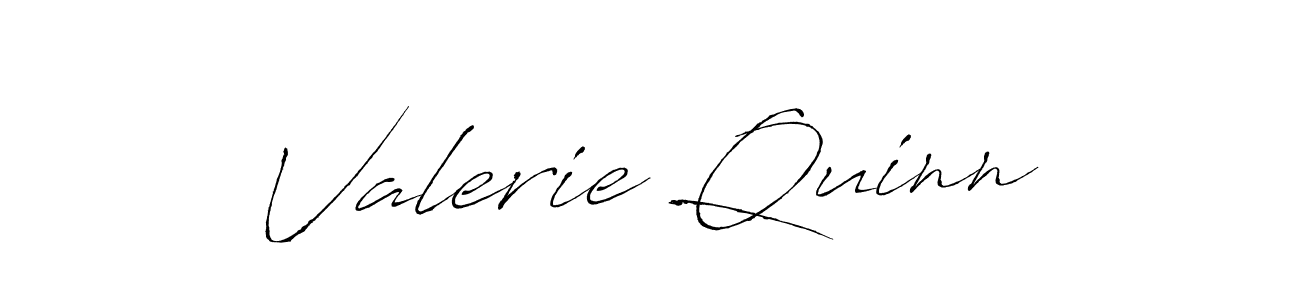 Make a beautiful signature design for name Valerie Quinn. With this signature (Antro_Vectra) style, you can create a handwritten signature for free. Valerie Quinn signature style 6 images and pictures png