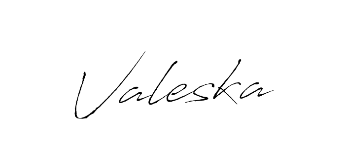 Antro_Vectra is a professional signature style that is perfect for those who want to add a touch of class to their signature. It is also a great choice for those who want to make their signature more unique. Get Valeska name to fancy signature for free. Valeska signature style 6 images and pictures png