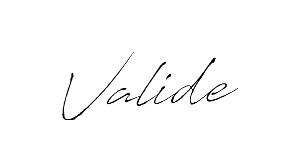 How to make Valide signature? Antro_Vectra is a professional autograph style. Create handwritten signature for Valide name. Valide signature style 6 images and pictures png